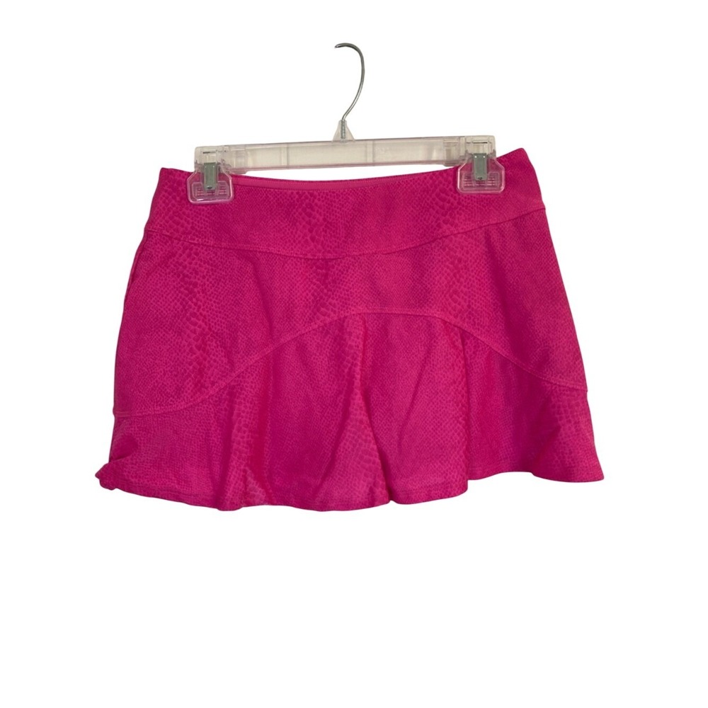EleVen by Venus Williams Bright Fuchsia Flared Tennis Skirt Size M Athletic